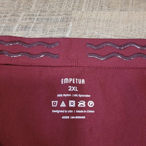 Shapermint Burgundy Leggings - Picture 8 of 9
